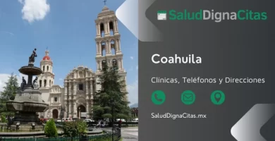 Salud Digna Coahuila - Dirección y teléfonos de laboratorios clínicos