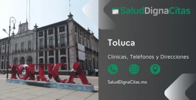 Salud Digna Toluca- Dirección y teléfonos de laboratorios clínicos