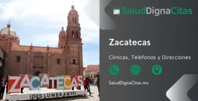 Salud Digna Zacatecas - Dirección y teléfonos de laboratorios clínicos